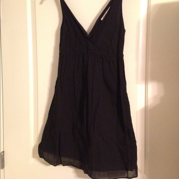 old navy black cotton dress